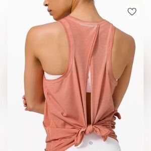 Lululemon All Tied Up Pima cotton tank size 4